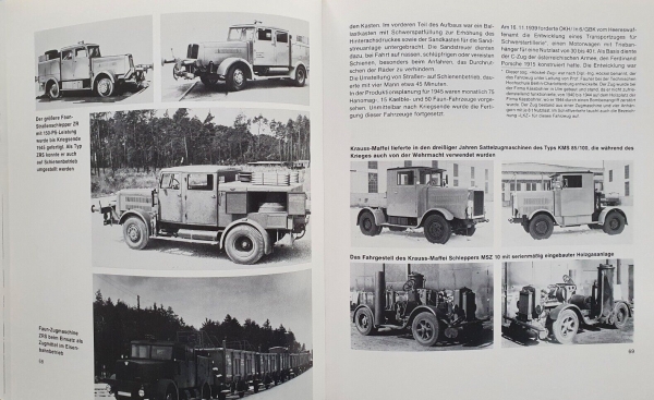 Spielberger "Die Krad- und Vollketten-Zugmaschinen 1871-1945" Military-History 1978 (9546)
